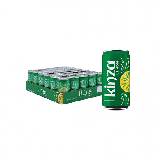 Kinza Lemon Box - 185ml x 30 Pcs